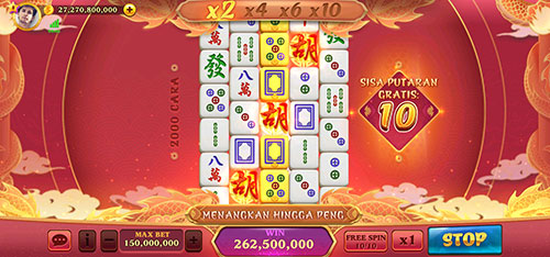 Mahjong Ways 2 — tangkapan layar 4