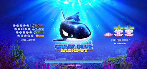 Great Blue — tangkapan layar 1