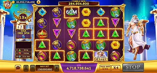 Olympus Plinko — tangkapan layar 5
