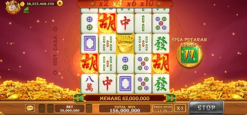 Mahjong Ways — tangkapan layar 4