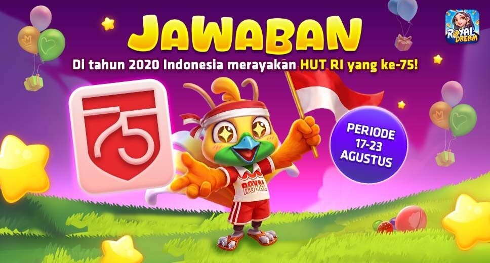 Pengumuman Jawaban dan 250 Pemenang Kuis Royal Dream 17–23 Agustus 2026