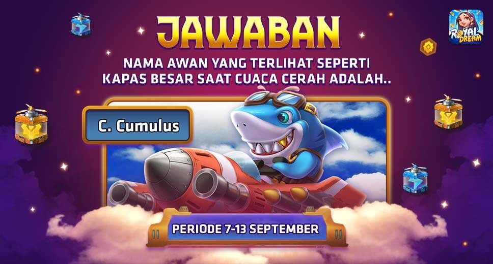 Pengumuman Jawaban dan 250 Pemenang Trivia Royal Dream 7–13 September 2026