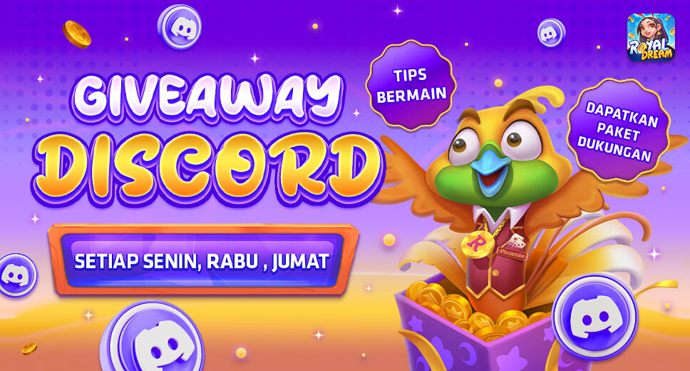 Tips Giveaway Discord Royal Dream 2026: Jadwal Senin, Rabu, dan Jumat