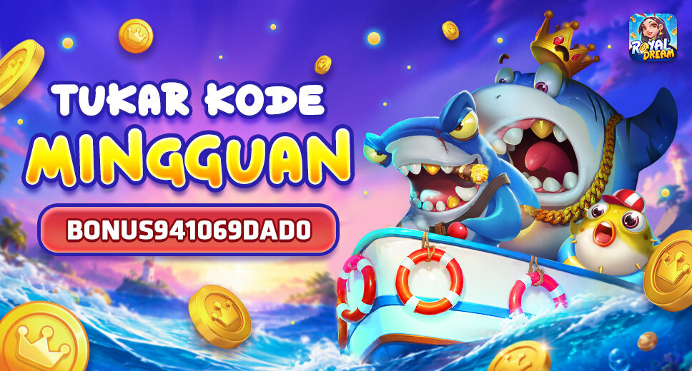 Kode Hadiah Royal Dream Mingguan 10–16 Agustus 2026: BONUS941069DAD0