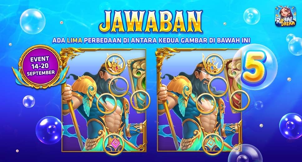 Pengumuman Jawaban dan 250 Pemenang Event Royal Dream 14–20 September 2026